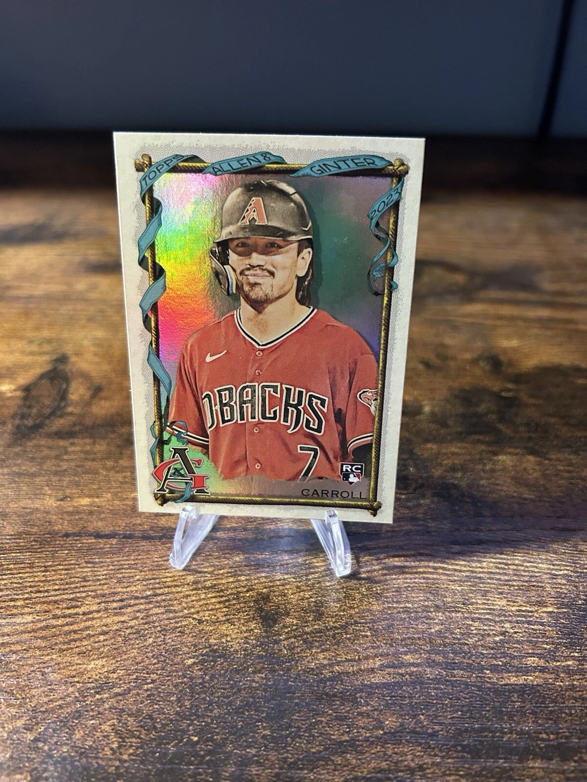 2023 Topps Allen & Ginter - Foil Filigree #11 Corbin Carroll (RC)