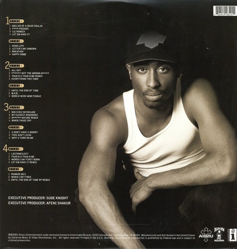 2Pac - Until The End Of Time '01 4xLP US ORG!EX/EX- - Picture 2 of 5