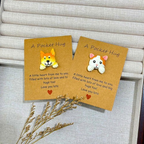 Valentines Day Animal Resin Card Gift Water Cup Sticker A6G8 M5G H5I8 K0R3 L1T6 - Picture 5 of 21