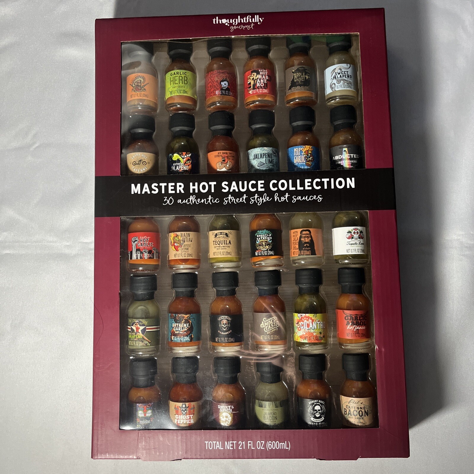 Gourmet Hot Sauce Gift Set with 30 Bold & Flavorful Varieties-image