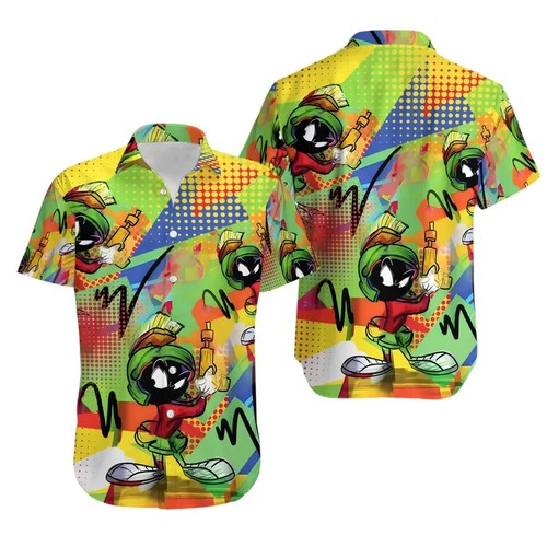 Colorful Mar.vin the Mar.tian Hawaiian Shirt
