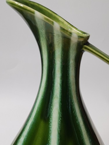 Rare Hull Art Pottery Continental Evergreen 56 Pitcher Vase - Picture 7 of 9