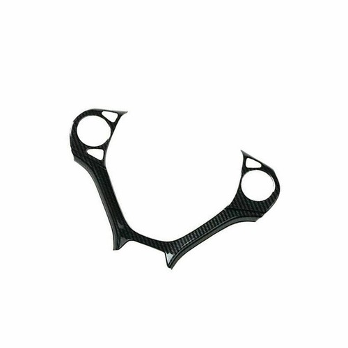 Carbon Fiber ABS Steering Wheel Trim Panel Cover Fit For Honda Civic 2012-2015 - Picture 4 of 6