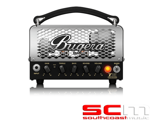 Bugera T5 INFINIUM 5 watt Valve / Tube Amp Head 3 Year Warranty Incredible Tone! - Picture 1 of 11