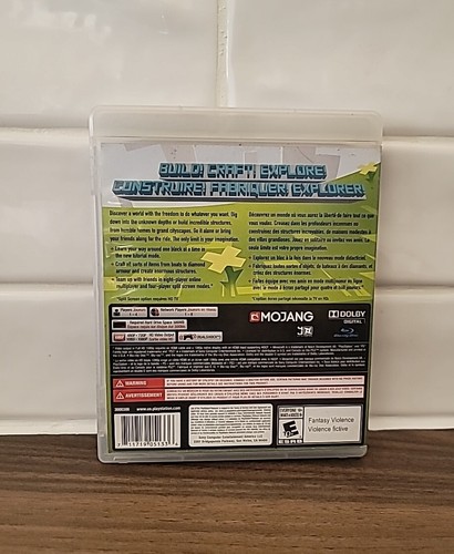 Minecraft (PlayStation 3, 2014) Sin manual - Imagen 2 de 4
