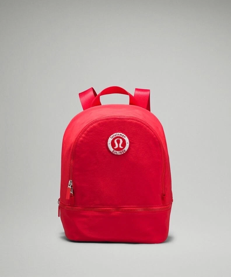 NWT Lululemon City Adventurer Backpack Mini 11L Club Patch Love Red