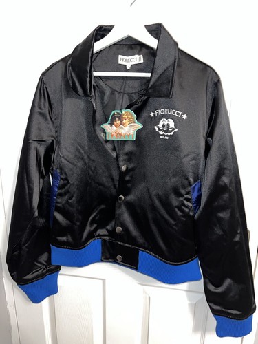 Fiorucci Milan Angles Bomber Jacket size L - Picture 2 of 19
