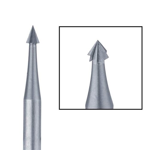 2.0mm head A&F Cone Bur 5-Pack 3/32" shaft - Imagen 1 de 4