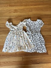 Dot dot smile dress bundle 12-24 months and 2T