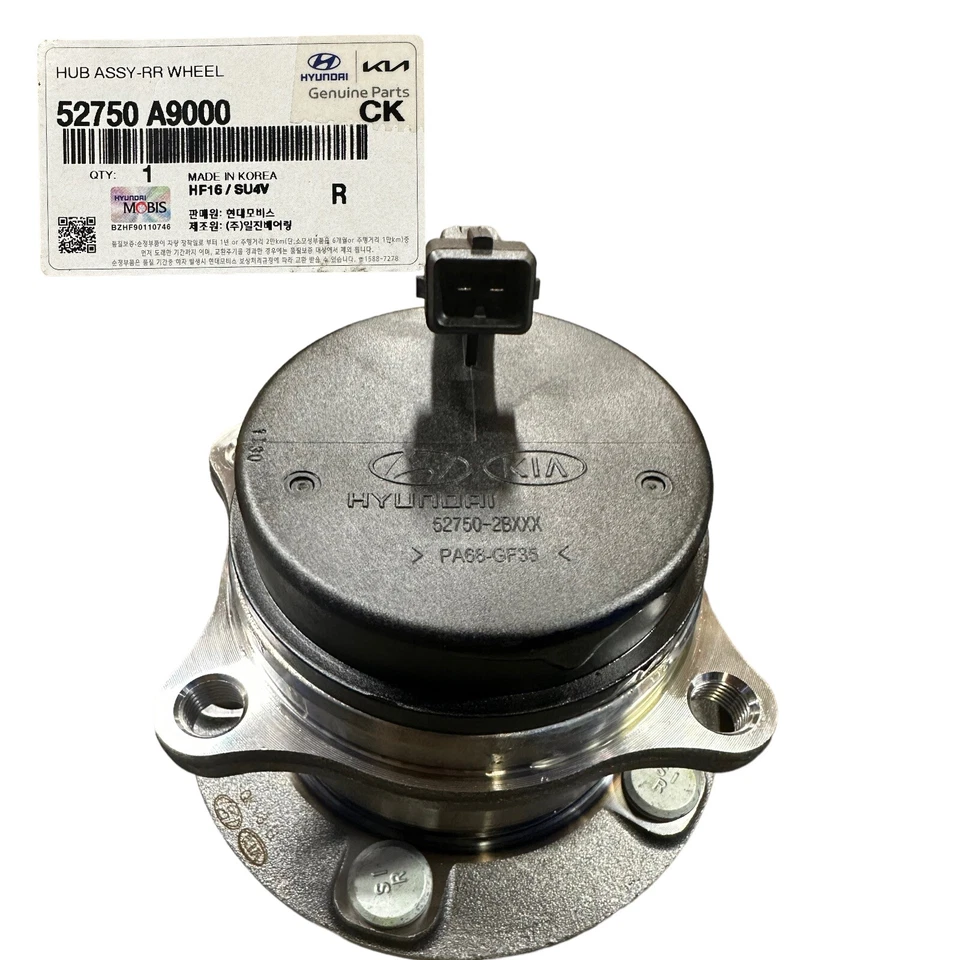 ⭐GENUINO⭐ Buje y cojinete de rueda trasera con sensor ABS KIA SEDONA 15-21 52750A9000 Foto 2 de 4