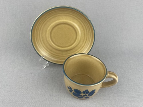 2 Pfaltzgraff Volkskunst Tassen und Untertassen Vintage - Bild 5 von 8