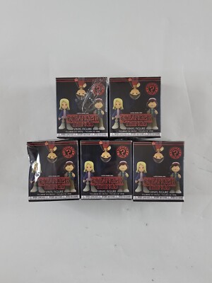 Lot of 5 Funko Stranger Things Mystery Minis Series One Vinyl Figures Blind Box