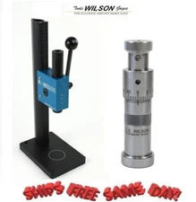 L E Wilson K&M Precision RH Arbor Press w/ Inline Seater Die 308 Win # S30-8WN