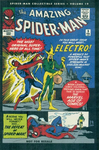 Spider-Man Collectible Series #19 Amazing #9 Stan Lee Ditko 1st App Electro 2006