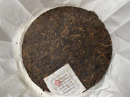357 g, COCINADO 2018 Yunnan bulang kongque pavo real puerh té puer gran árbol pu erh - Imagen 23 de 23