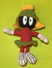 Vtg Ace Novelty Marvin the Martian Plush Doll Toy WB Looney Tunes, 12" Tall