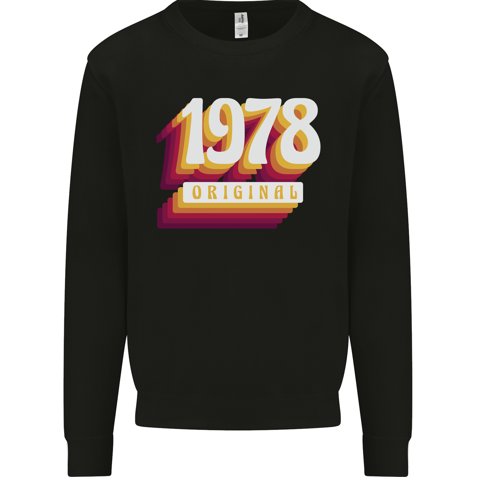 Retro 47th Birthday Original 1978 Mens Sweatshirt Jumper