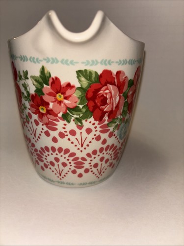The Pioneer Woman 4 Cup Measuring Pitcher VINTAGE ROSE Stoneware - Picture 4 of 6