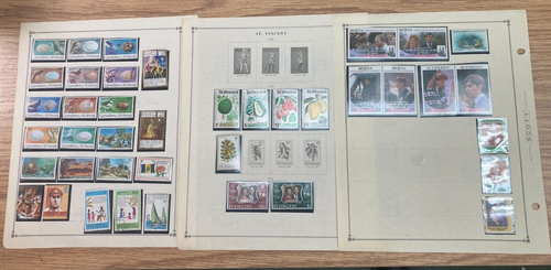 KAPPYSTAMPS ST. VINCENT & GRENADINES 400+ DIFFERENT MINT NEVER HINGED A252 - Picture 9 of 12