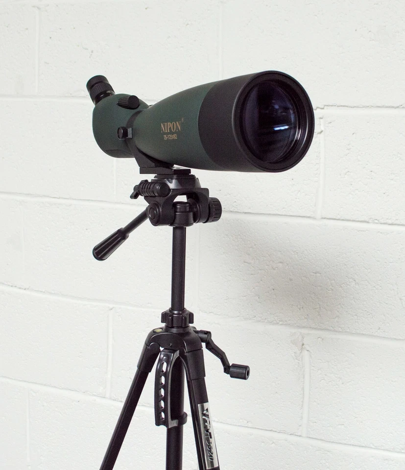 NIPON 25-125x92 spotting scope with large tripod. Wildlife, nature and astronomy - Image 2 of 3
