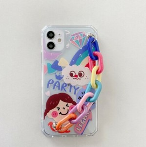 COQUE IPHONE+CHAINE CARTOON IPHONE X XS XR IPHONE 11 11 PRO 11 PRO MAX