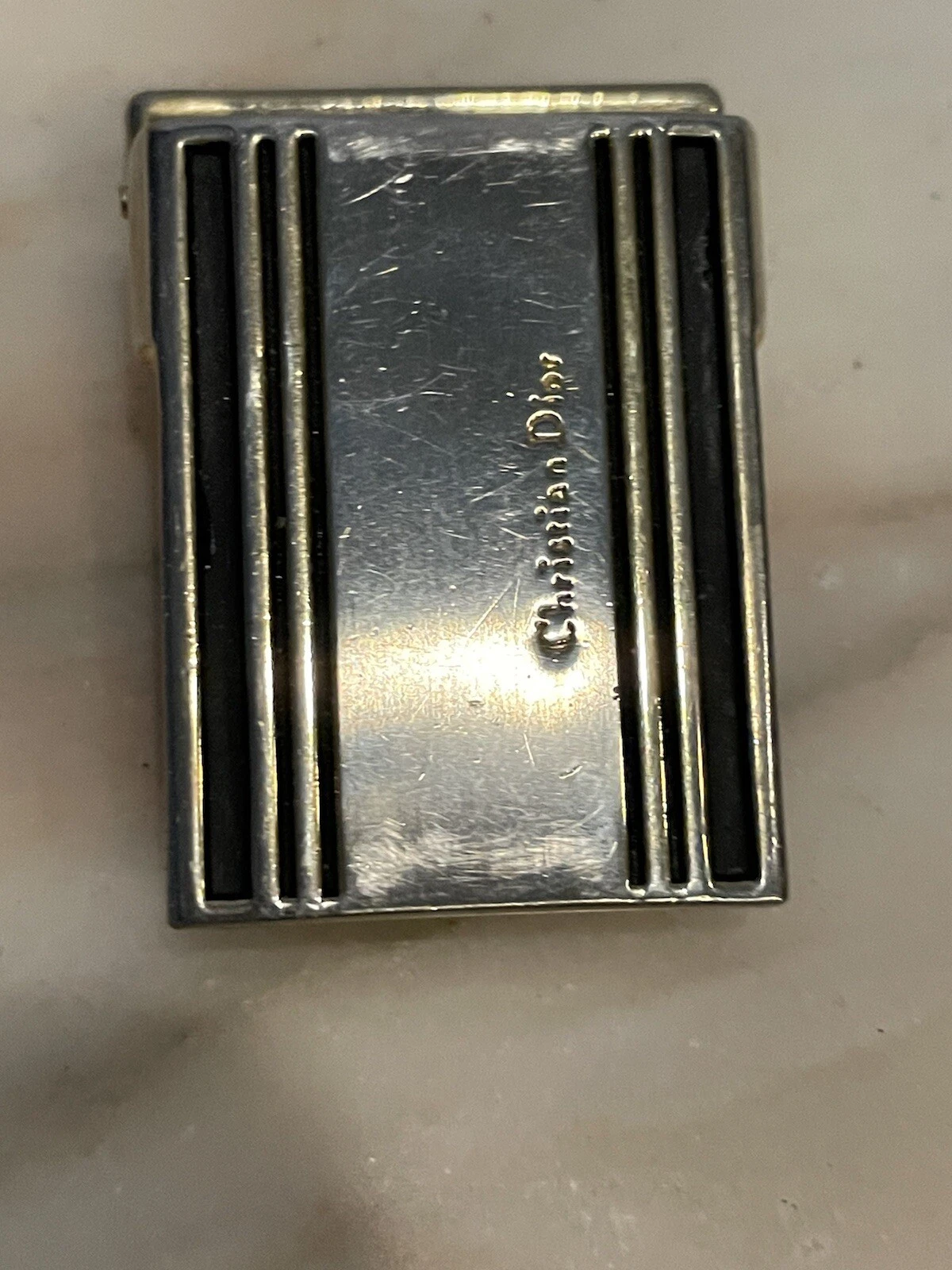 Christian Dior Vintage Buckle Goldtone /Unisex