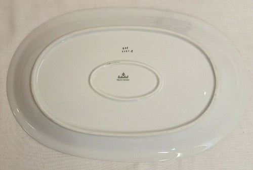 Vintage Eschenbach Bavaria Germany China 14 1/4" Large Oval Platter Rare Pattern - Picture 2 of 5
