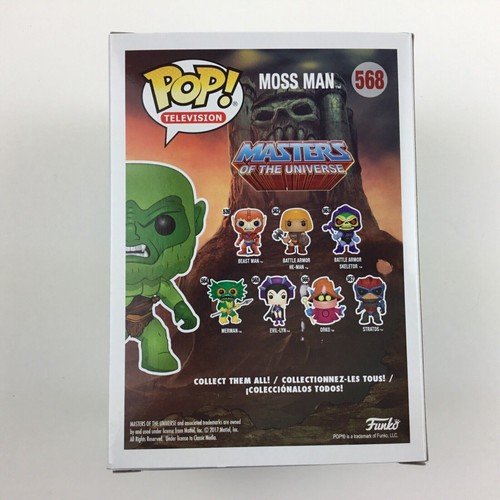 Funko Pop MOSS MAN FLOCKED Toys R Us EXCLUSIVE Masters of the Universe 568 NEW - Picture 5 of 8