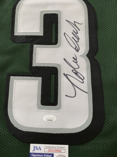 Maglia personalizzata Nolan Smith Jr Philadelphia Eagles firmata autografo stile professionale JSA - Foto 3 di 6