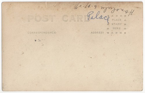 Honolulu 1927, Hawaii - FOTO REAL Palacio Real - Postal de colección - Imagen 2 de 2