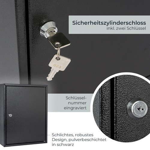 Key cabinet key box key safe HMF, 42-300 numbered hooks - Picture 5 of 39