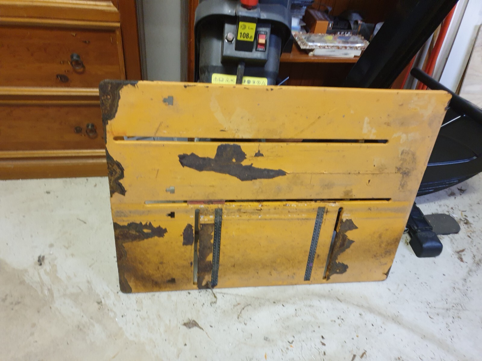 Triton workcentre mk3 Parts--- Table Top, some rust on the surface. #1 ...