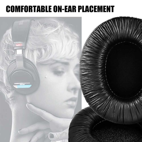 4X Replacement Ear Pads Cushion For Sony MDR-7506 MDR-V6 MDR-CD 900ST Headphones - Picture 7 of 11