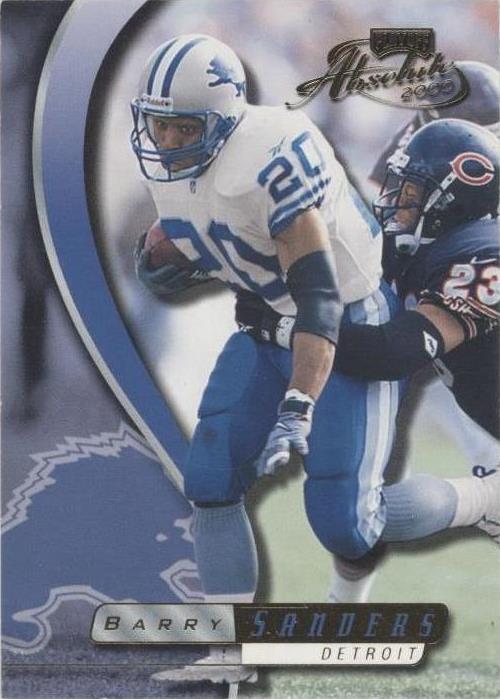 2000 Playoff Absolute Barry Sanders #58 - 1 of 2