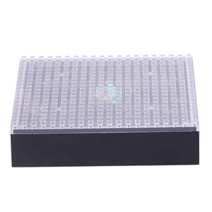 1 X Nanoblock Multi Color LED Model Display Base Plate