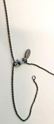 PANDORA | COLLAR PLATA OXIDADA STELLA ✪NUEVO✪ 390327-90 390327 RARO RETIRADO EE. UU. - Imagen 5 de 8