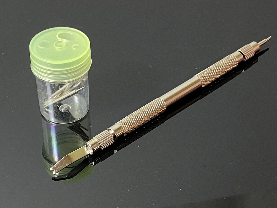 Lote de kits de ferramentas de reparo de remoção de barra de mola removedor de pulseira de relógio 1 peça - Imagem 2 de 4