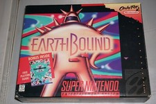 Earthbound (Super Nintendo SNES) Complete in Box CIB Guide Cards