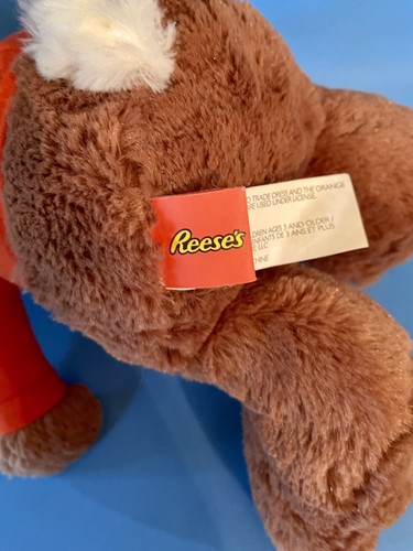 Reeses Hersheys Candy Reester Bunny Rabbit plush 16 in - Picture 4 of 8