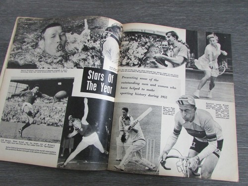 World Sports Magazine Stars of 1955 Rocky Marciano & Stanley Matthews Dec 55 - Picture 3 of 4