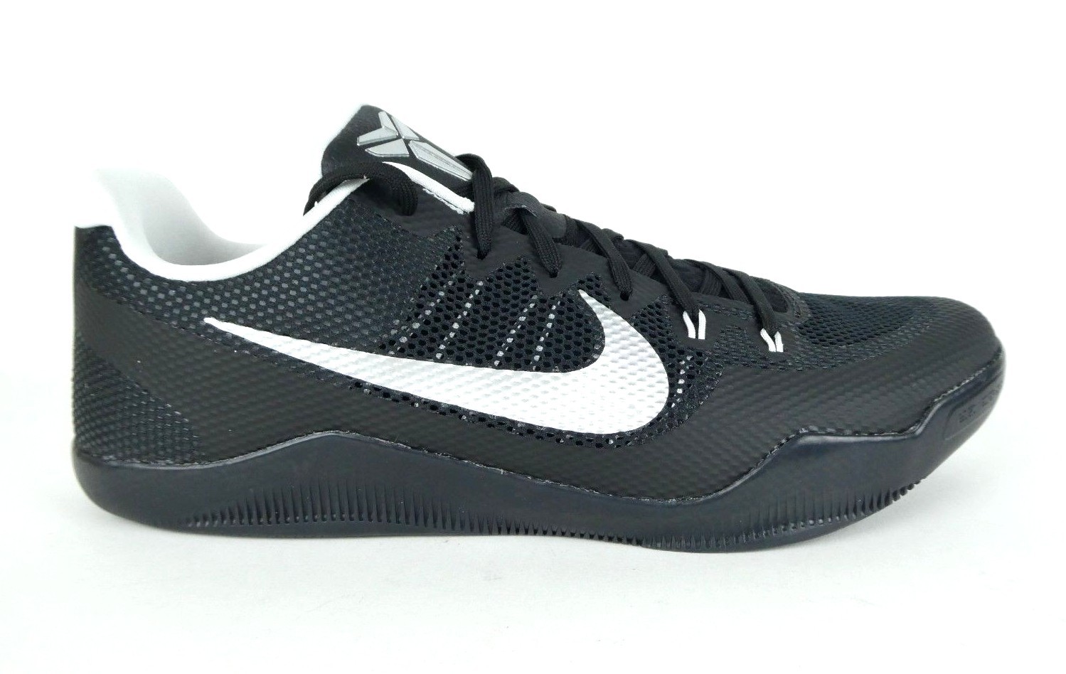 Nike Kobe XI TB Promo Mens Mens Mens Size 15 Black Silver White Basketball 856485-001 a885fd Nike Kobe XI TB Promo Mens Mens Mens Size 15 Black Silver White Basketball 856485-001 a885fd