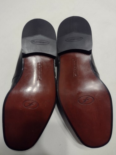 Florsheim Loafers Tasseled Kiltie Black Leather Split Toe Men's Size 8 D New - Picture 6 of 7