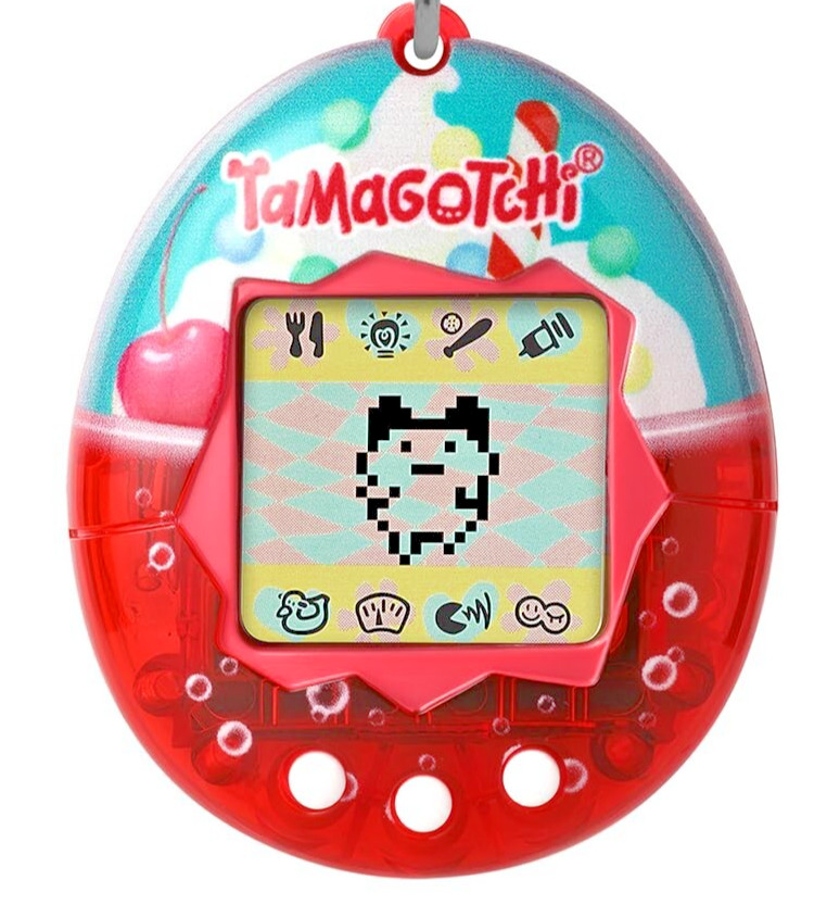 Tamagotchi Original Edición Flotador de Helado Cereza Bandai Namco NUEVO sellado