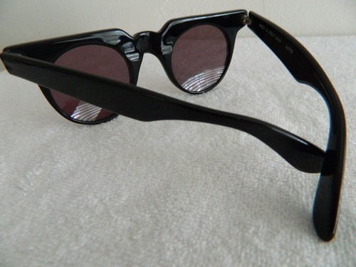 VINTAGE 60'S SUNGLASSES, PINUP, ROCKABILLY MULTI COLOR PURPLE A 4750 trendy sexy - Picture 2 of 3