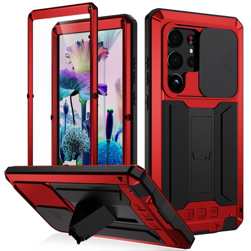 For Samsung Galaxy S25 Ultra/S24+/S23 Shockproof Armor Stand Screen Cover Case - Picture 44 of 52