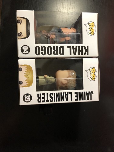Funko POP Retired/Vaulted Jaime Lannister Game of Thrones #35 Kahl Drogo #04 Set - Picture 5 of 6