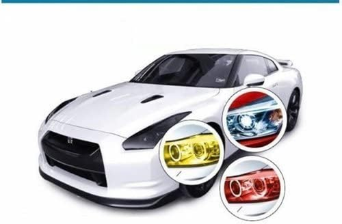 12 by 48 Inches Self Adhesive Headlight, Tail Lights, Fog Lights Tint Vinyl Film - Picture 4 of 12