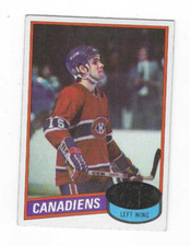 1980-81 TOPPS REJEAN HOULE #261 MONTREAL CANADIENS (UNSCRATCHED)