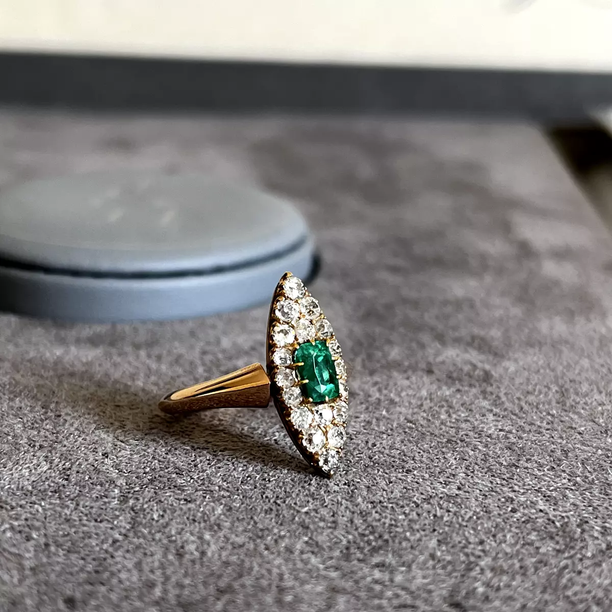 Vintage navette ring outlet