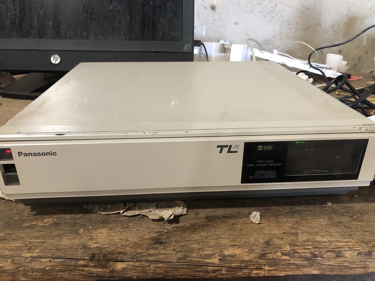 Panasonicレコード機 VINTAGE Panasonic LINE LAPSE VIDEO CASSETTE RECORDER AG-7620 | eBay